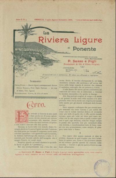 « La Riviera ligure» e la poesia italiana del Novecento.