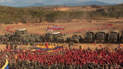 Arrancan los ejercicios militares “más importantes” de la historia de Venezuela