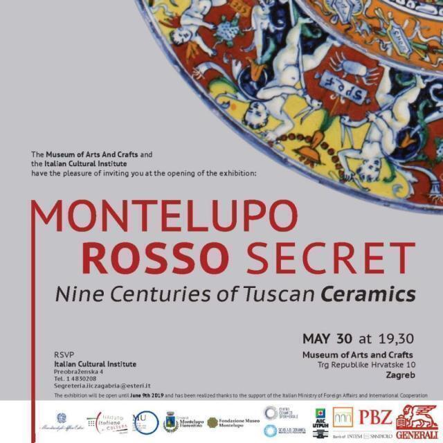 Montelupo Rosso Secret. Nine centuries of Tuscany ceramics