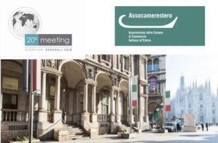 A Milano il 20° meeting delle Camere di Commercio all’Estero