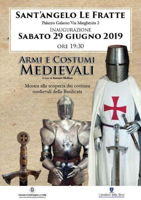 Mostra di armi e costumi medievali a Sant’Angelo Le Fratte (Potenza)