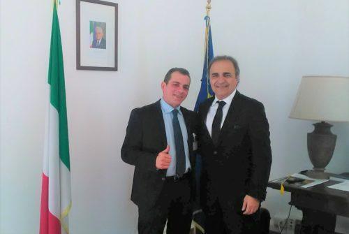 Il sottosegretario Merlo riceve il coordinatore del Maie Ticino Gerolamo De Palma