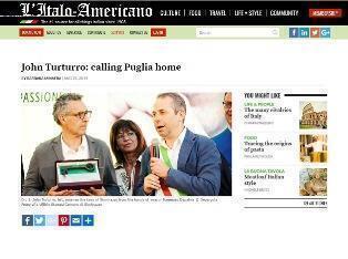 John Turturro: calling Puglia home