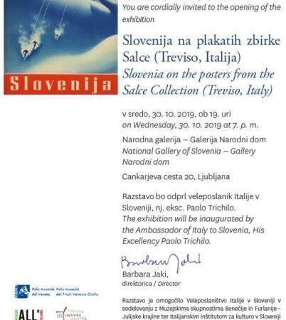 Inaugurazione mostra alla Galleria Nazionale Slovena