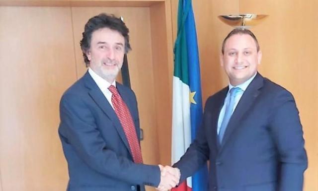 Patamia (MdL) incontra il Console italiano a Colonia Pierluigi Giuseppe Ferraro
