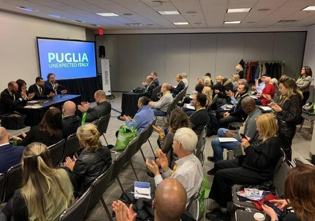 Grande successo della Puglia nel primo giorno del New York Times Travel Show 2020