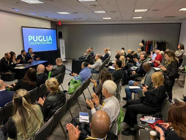 Grande successo della Puglia nel primo giorno del New York Times Travel Show 2020