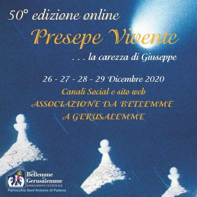 «Presepe Vivente», 50mo compleanno virtuale con un’edizione online