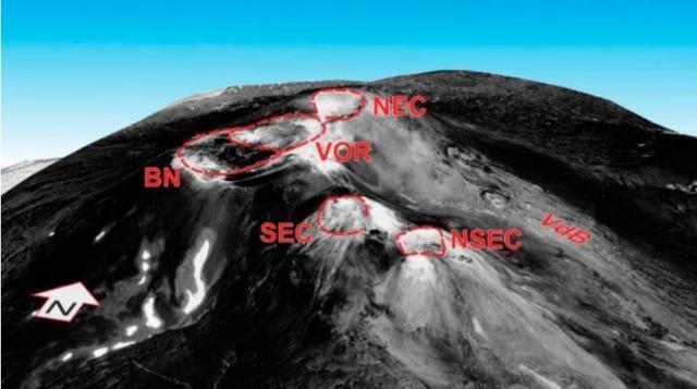 Ingv: individuato il “cuore pulsante” dell’Etna dallo studio delle fontane di lava del 2015