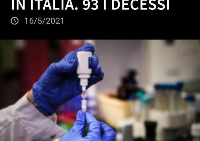 Covid,5.573 nuovi casi in Italia. 93 i decessi
