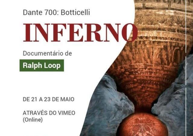 Botticelli. Inferno – Documentário online gratuito – de 21 a 23 de maio 2021