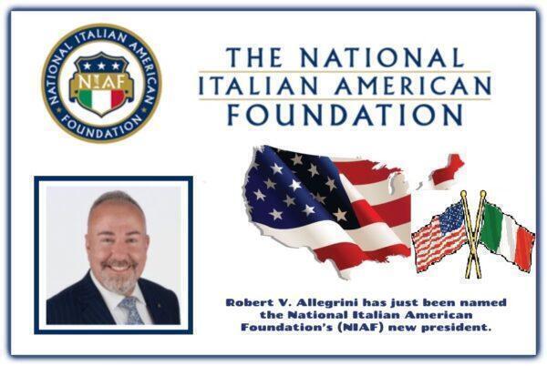 Il Dr. Robert Allegrini di Chicago  è il nuovo Presidente dalla NIAF