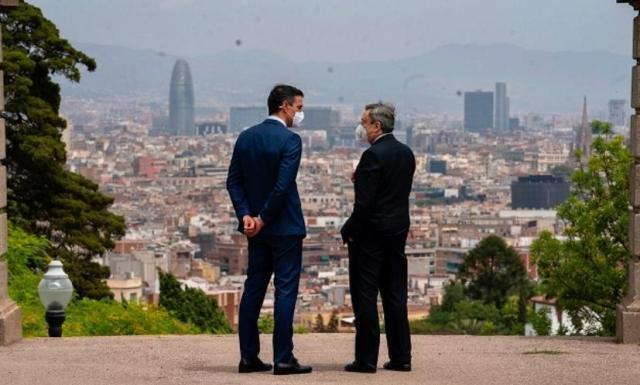 Il Presidente Draghi in visita in Spagna