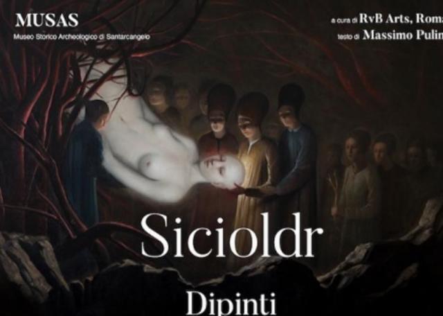 I dipinti di Alessandro Sicioldr al Museo Storico Archeologico di Santarcangelo