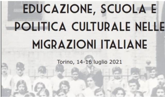 Educazione, scuola e politica culturale nelle migrazioni italiane: convegno internazionale a Torino