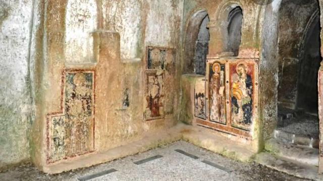 Le chiese rupestri di Matera e lo stupendo affresco di Sant’Agnese