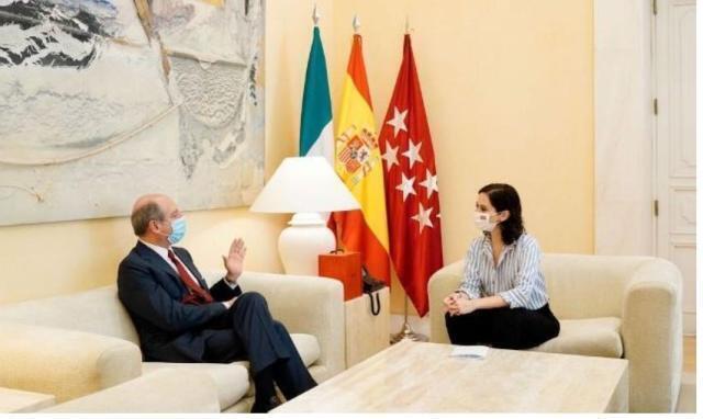 L’Ambasciatore Guariglia incontra la Presidente della Comunidad de Madrid