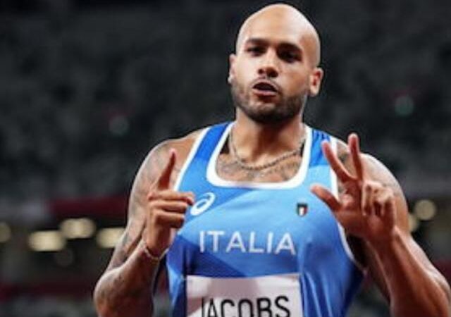Jacobs nella storia:oro nei 100 metri