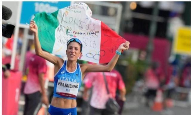 8° oro azzurro a Tokyo 2020: Antonella Palmisano vince la marcia 20 km