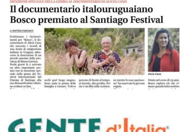 Il documentario italo-uruguaiano Bosco premiato al Santiago Festival
