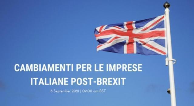 Cambiamenti per le imprese italiane post-Brexit: l’8 settembre il webinar della CciUk