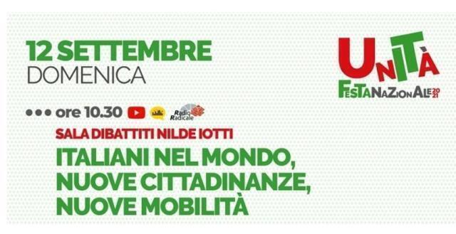 Pd: si parla di italiani nel mondo alla Festa dell’Unità