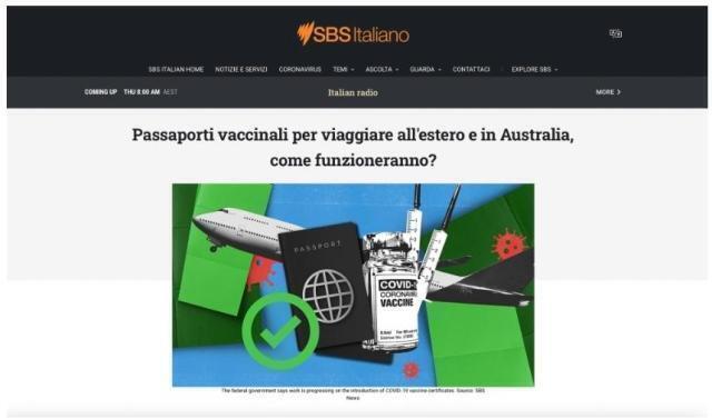 Passaporti vaccinali per viaggiare all’estero e in Australia, come funzioneranno?