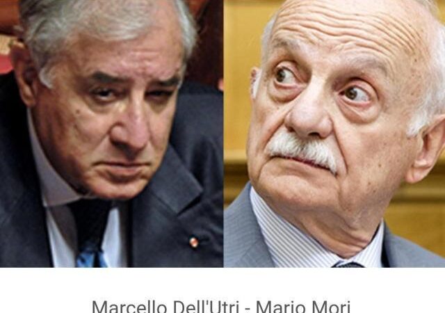 Trattativa Stato-Mafia: assolti in appello Dell’Utri e Mori