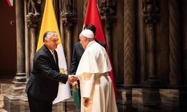 Il Papa incontra Orban, serve fraternità contro i rigurgiti di odio