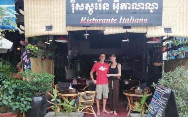 Ketty Sandri e Alessandro Prati, ristoratori “trentini” in Cambogia