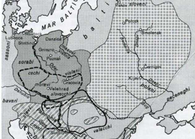 L’espansione slava tra VI e VII secolo