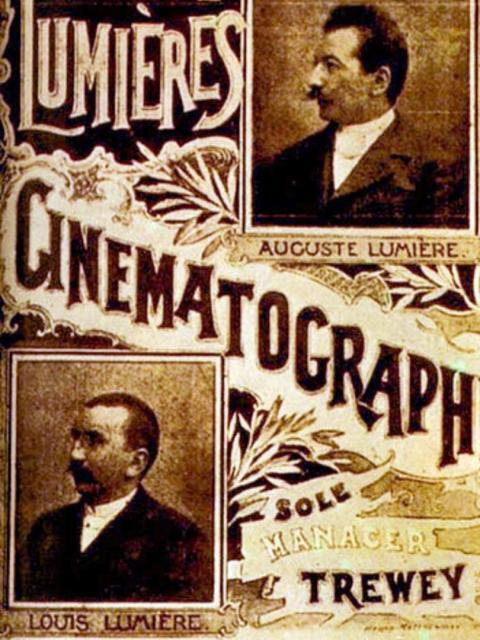 I fratelli Lumière danno vita al cinema