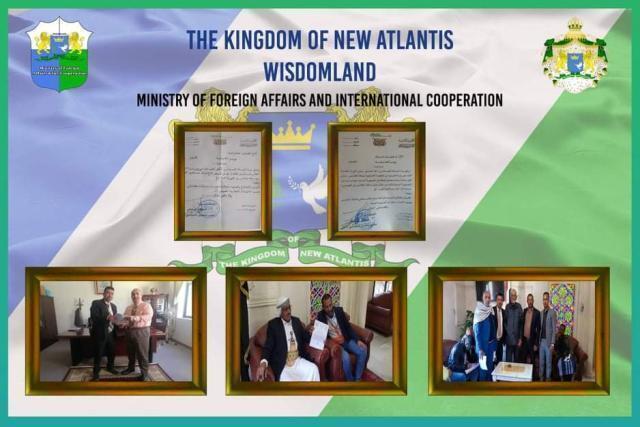 A statement issued by the Kingdom of New Atlantis (Wisdom Land)