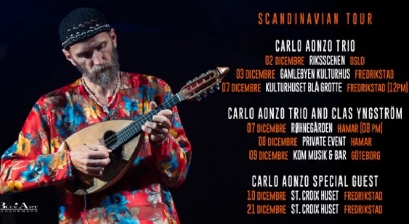 Tour in Scandinavia per il Carlo Aonzo Trio