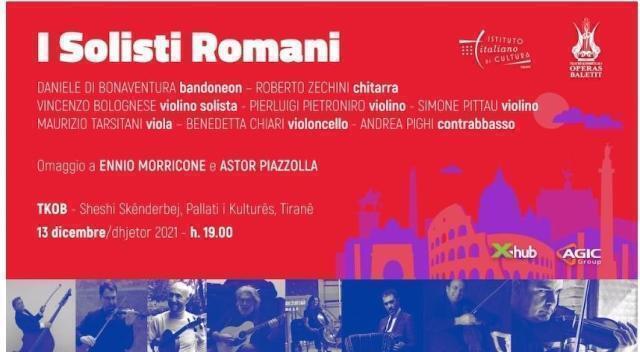 Omaggio a Ennio Morricone e Astor Piazzolla in Albania e Kosovo