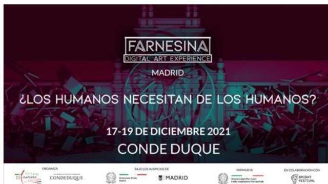 “Do humans need humans?”: Farnesina Digital Art Experience a Madrid
