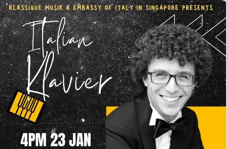 Italian Klavier: il pianista-prodigio Andrea Molteni in concerto a Singapore