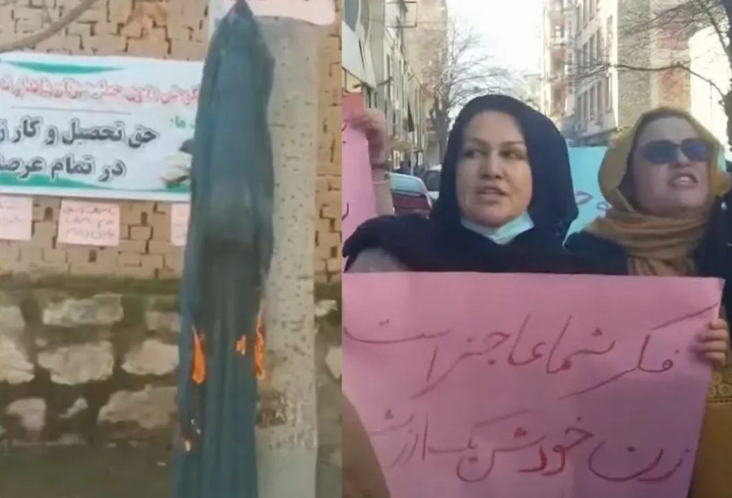Afghanistan. Le donne bruciano i burqa in strada, non fanno parte della nostra identità culturale
