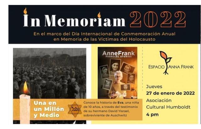 In Memoriam 2022: l’Ambasciata a Caracas insieme all’Espacio Anna Frank per non dimenticare