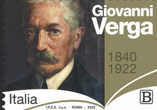 Nel centenario della scomparsa, il francobollo dedicato a Giovanni Verga