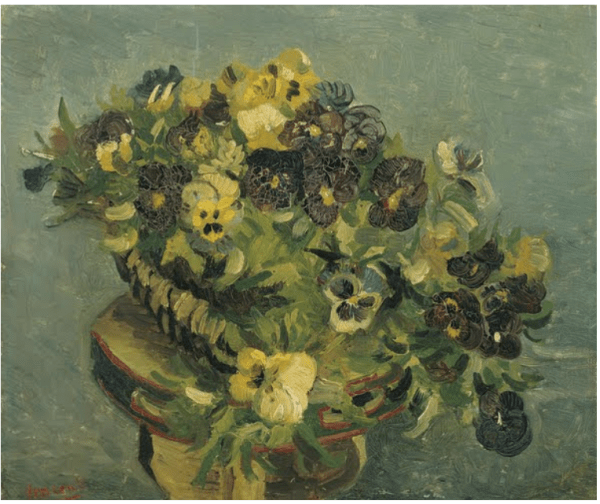 Agostina, Van Gogh e le viole del pensiero    