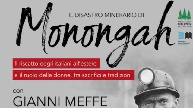 Il disastro minerario di Monongah: appuntamento a Belluno con Gianni Meffe
