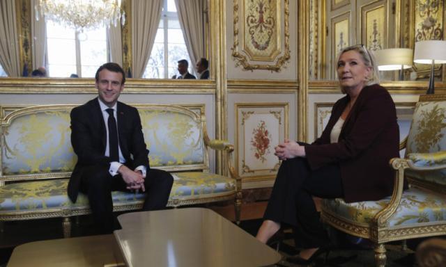 Il fronte Macron in allerta per l’ascesa nei sondaggi di Marine Le Pen
