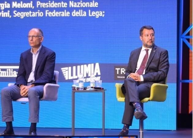 Nuovo scontro Letta-Salvini