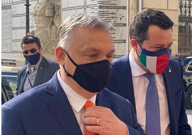 Oggi pomeriggio incontro Salvini-Orbán a Roma