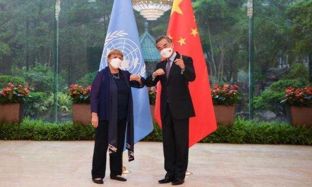 La visita di Michelle Bachelet nello Xinjiang
