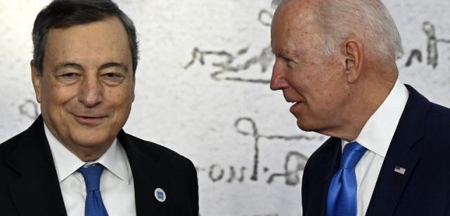 Draghi va da Biden, focus su Ucraina e sanzioni