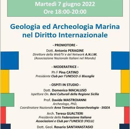 Geologia ed Archeologia marina nel diritto internazionale
