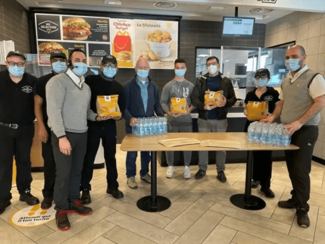McDonald’s, con “Sempre aperti a donare” distribuiti oltre 170mila pasti