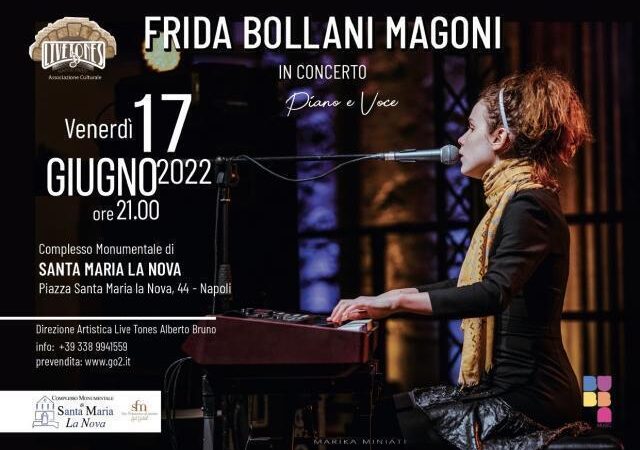 La straordinaria Frida Bollani Magoni per la prima volta in concerto a Napoli